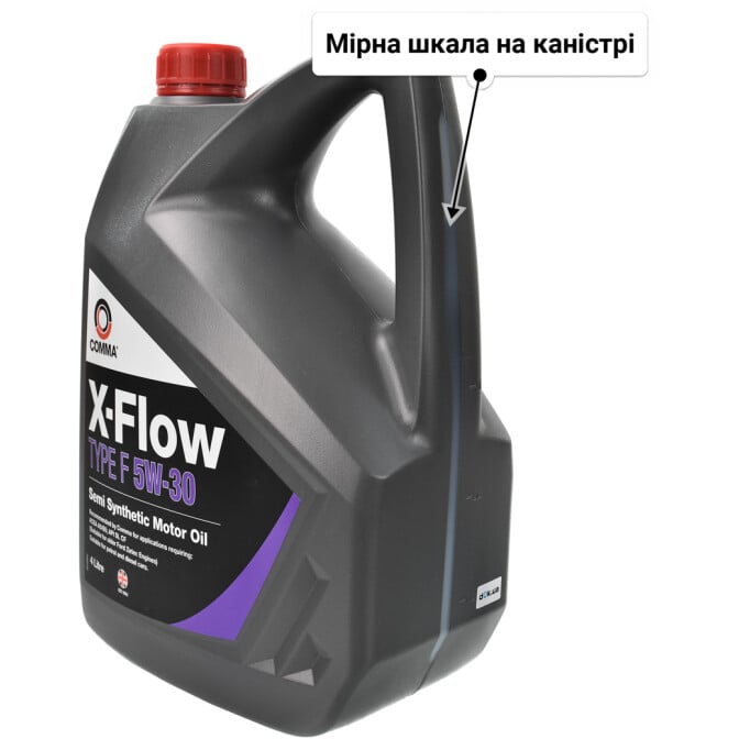 Моторна олива Comma X-Flow Type F 5W-30 4 л