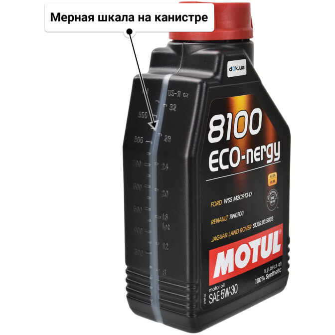 Motul 8100 Eco-Nergy 5W-30 моторное масло 1 л