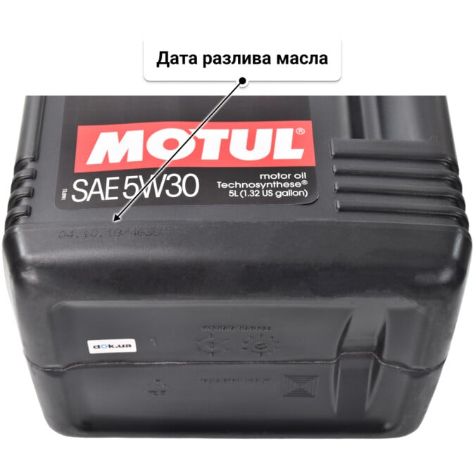 Моторное масло Motul 6100 Save-Clean+ 5W-30 5 л