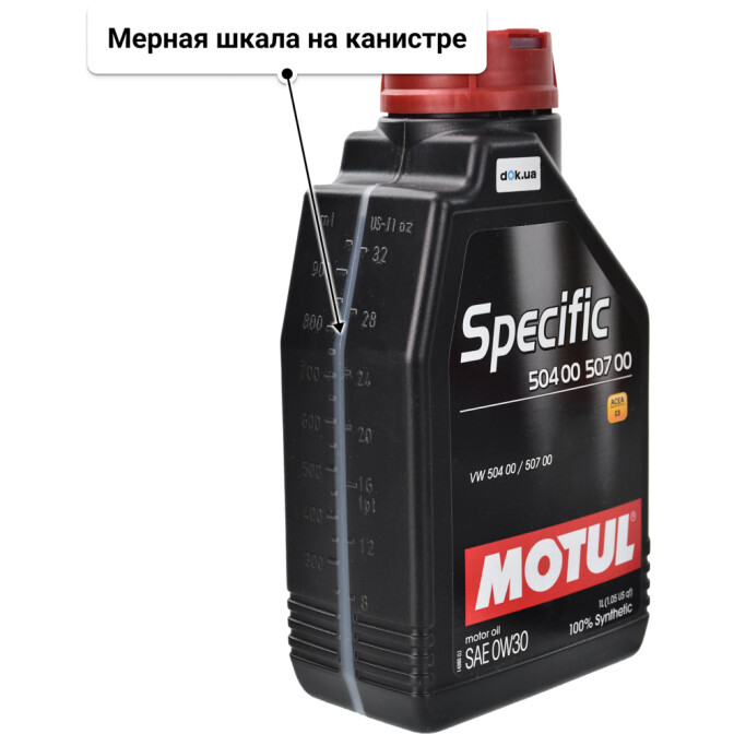 Моторное масло Motul Specific 504 00 507 00 0W-30 1 л