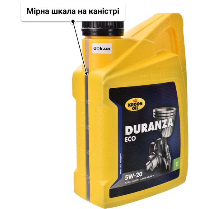 Моторна олива Kroon Oil Duranza ECO 5W-20 1 л