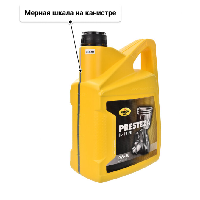 Моторное масло Kroon Oil Presteza LL-12 FE 0W-30 5 л