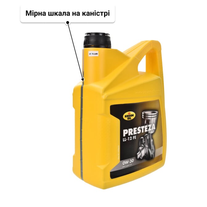 Моторна олива Kroon Oil Presteza LL-12 FE 0W-30 5 л