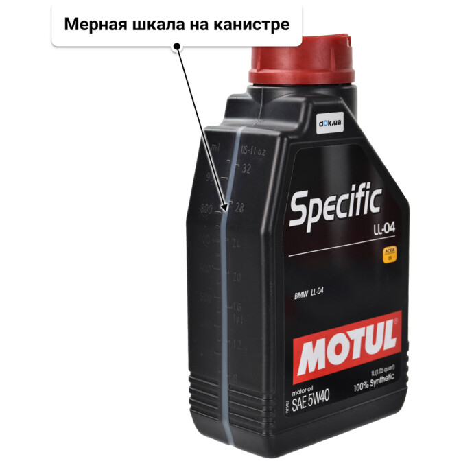 Моторное масло Motul Specific LL-04 5W-40 1 л