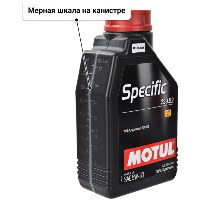 Моторное масло Motul Specific MB 229.52 5W-30 для Nissan Note 1 л
