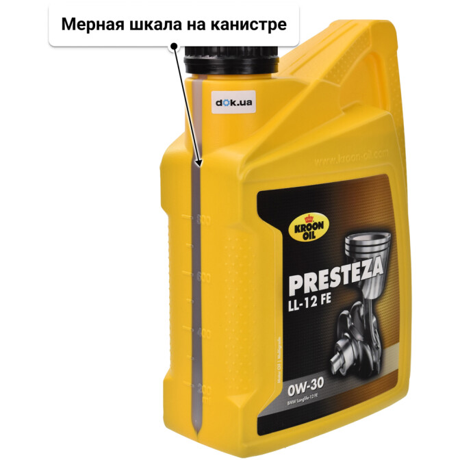 Моторное масло Kroon Oil Presteza LL-12 FE 0W-30 1 л