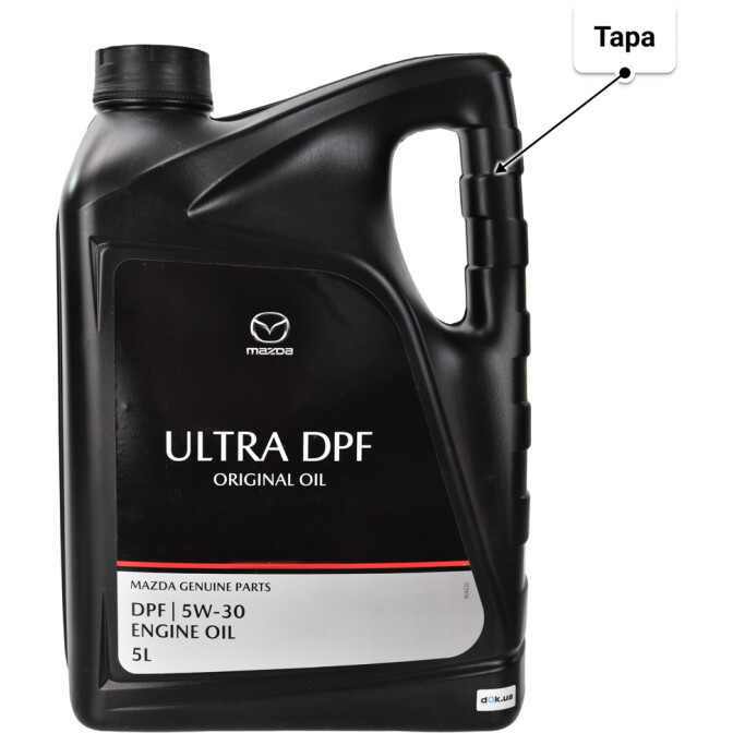 Моторное масло Mazda Ultra DPF 5W-30 5 л
