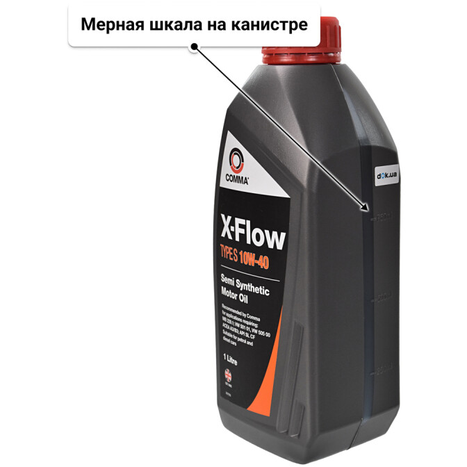 Моторное масло Comma X-Flow Type S 10W-40 1 л