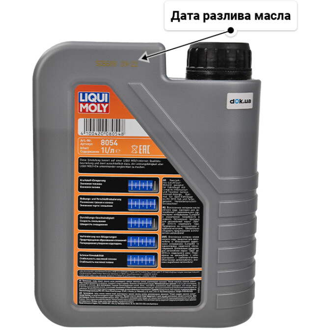 Моторное масло Liqui Moly Special Tec LL 5W-30 для Dacia Duster 1 л