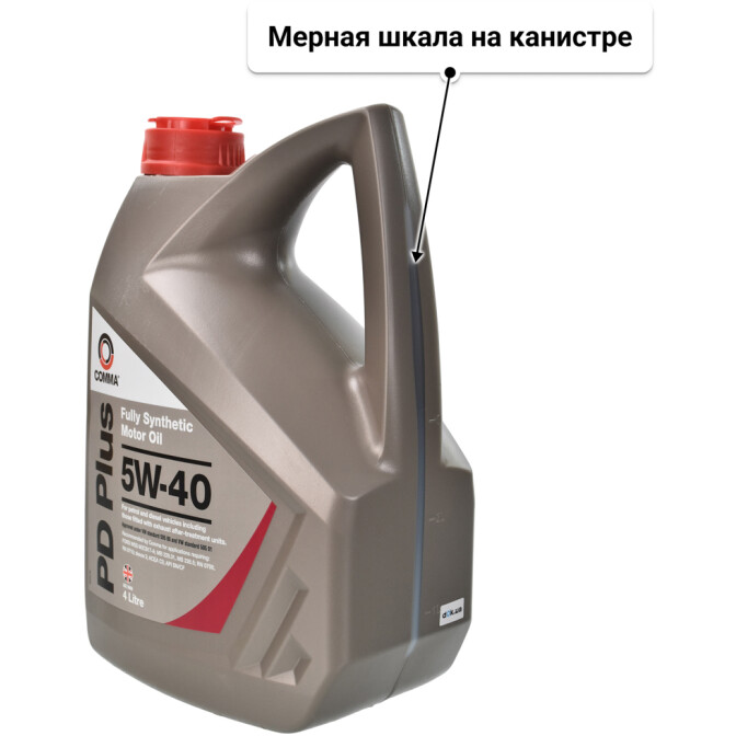 Моторное масло Comma PD Plus 5W-40 4 л
