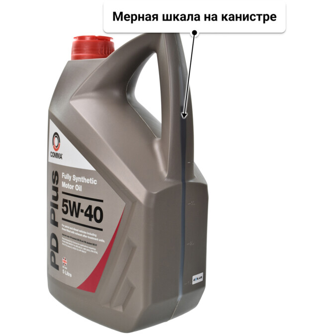 Comma PD Plus 5W-40 (5 л) моторное масло 5 л