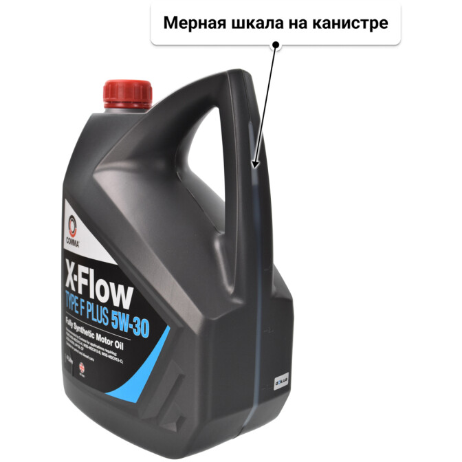 Моторное масло Comma X-Flow Type F PLUS 5W-30 4 л