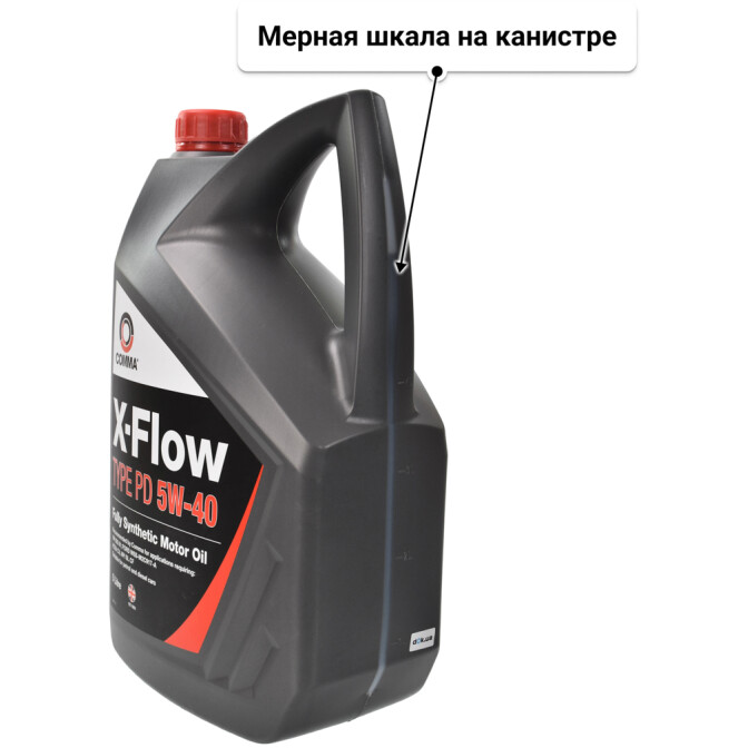 Моторное масло Comma X-Flow Type PD 5W-40 5 л