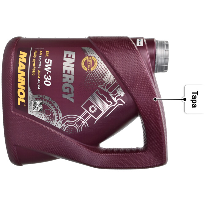 Mannol Energy 5W-30 (5 л) моторное масло 5 л