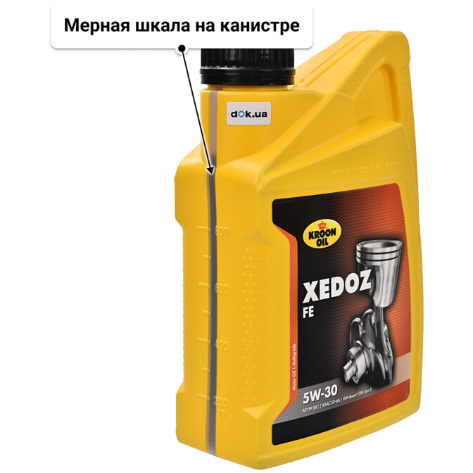 Моторное масло Kroon Oil Xedoz FE 5W-30 1 л