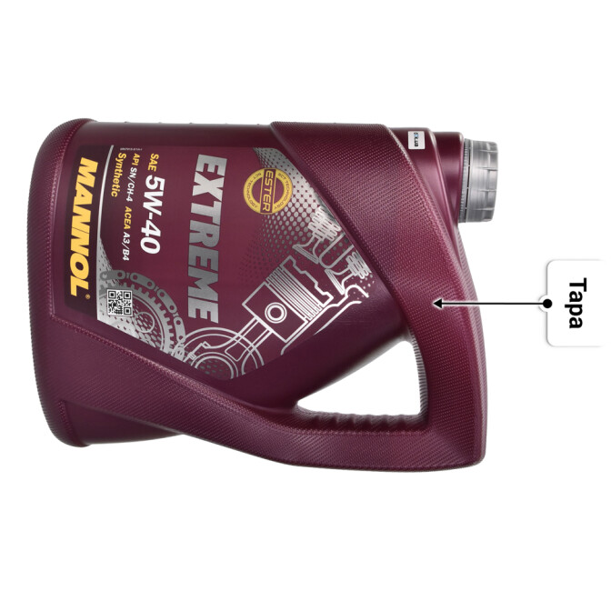 Mannol Extreme 5W-40 (5 л) моторное масло 5 л