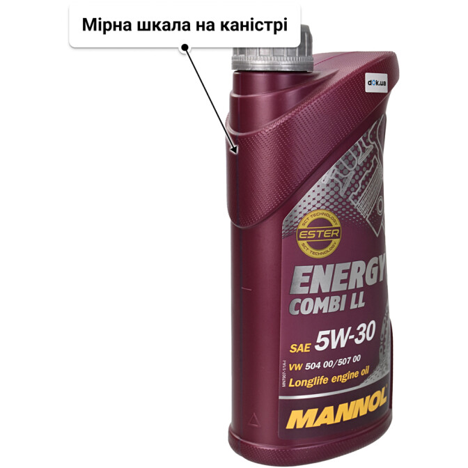Mannol Energy Combi LL 5W-30 (1 л) моторна олива 1 л