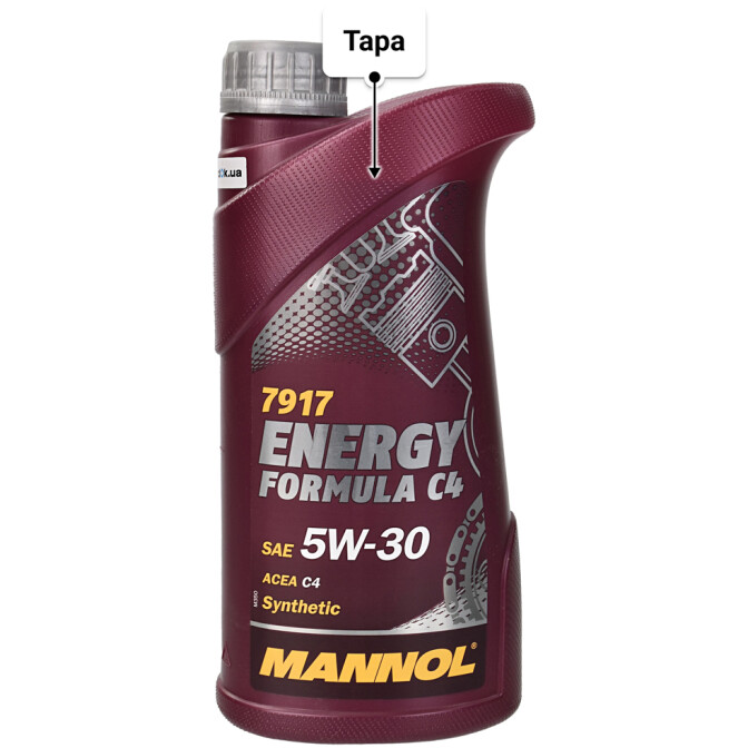 Моторное масло Mannol Energy Formula C4 5W-30 1 л
