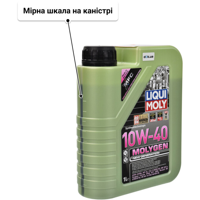 Моторна олива Liqui Moly Molygen New Generation 10W-40 1 л