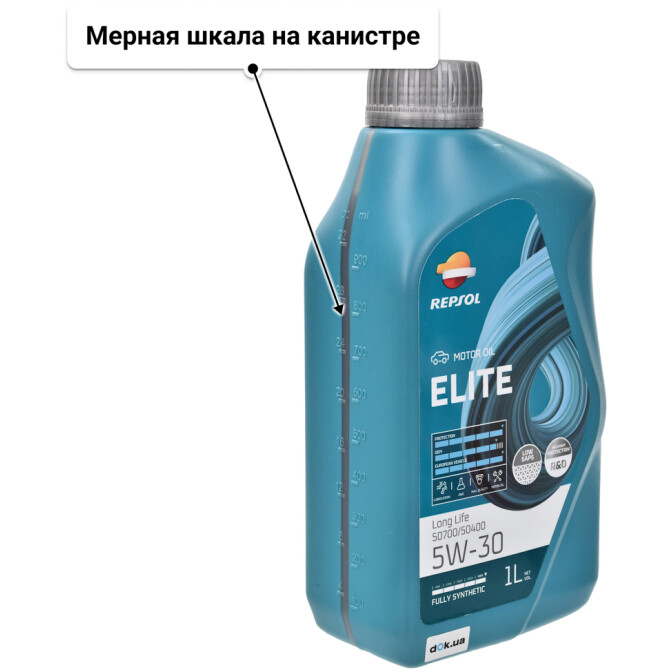Моторное масло Repsol Elite Long Life 50700/50400 5W-30 1 л
