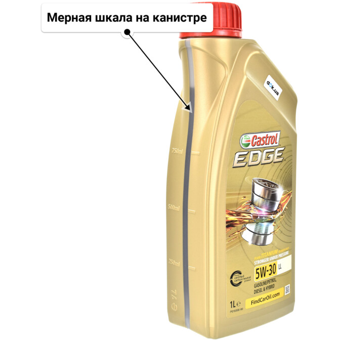 Castrol EDGE Titanium LL 5W-30 (1 л) моторное масло 1 л