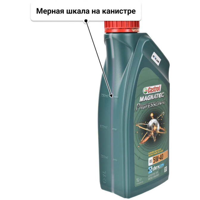 Castrol Professional Magnatec OE 5W-40 моторное масло 1 л