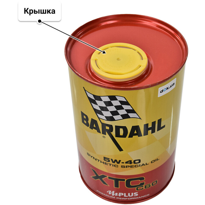 Моторное масло Bardahl XTC C60 5W-40 1 л