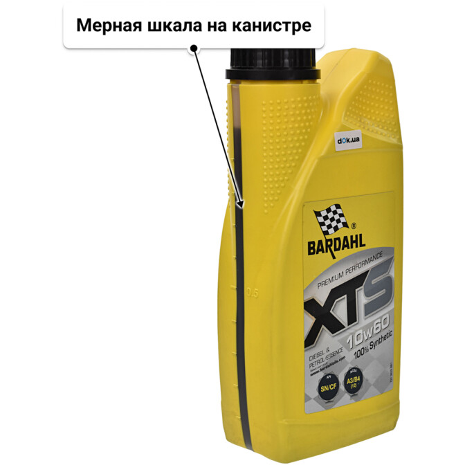 Моторное масло Bardahl XTS 10W-60 1 л