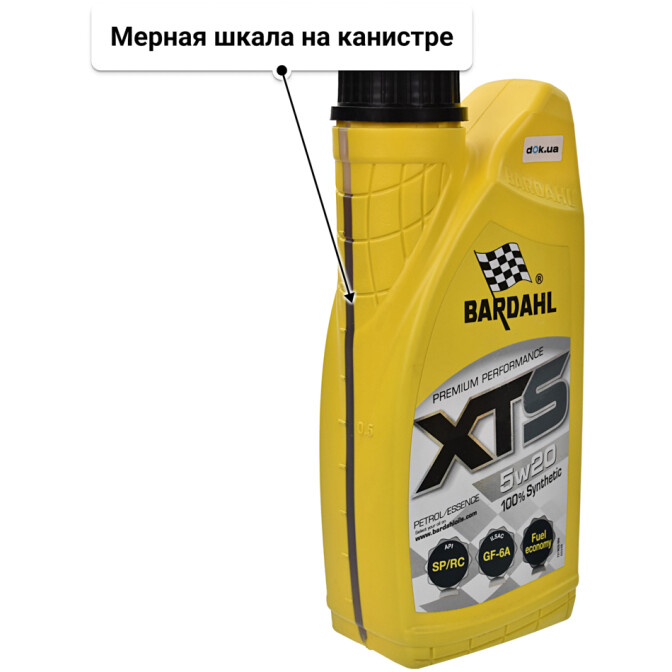 Моторное масло Bardahl XTS 5W-20 1 л