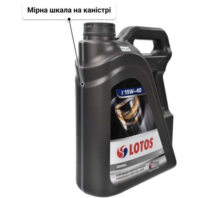 Моторна олива LOTOS Diesel 15W-40 4 л