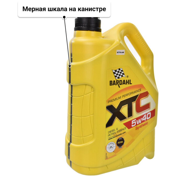 Моторное масло Bardahl XTC 5W-40 5 л