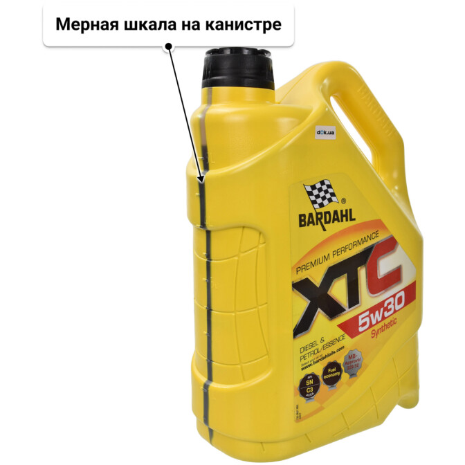Bardahl XTC 5W-30 (5 л) моторное масло 5 л