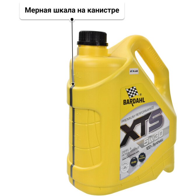 Моторное масло Bardahl XTS 5W-30 4 л