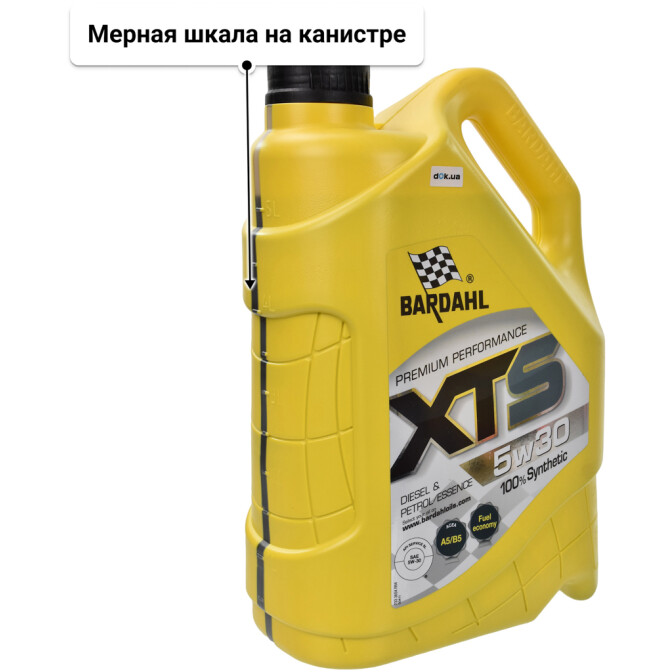 Моторное масло Bardahl XTS 5W-30 5 л