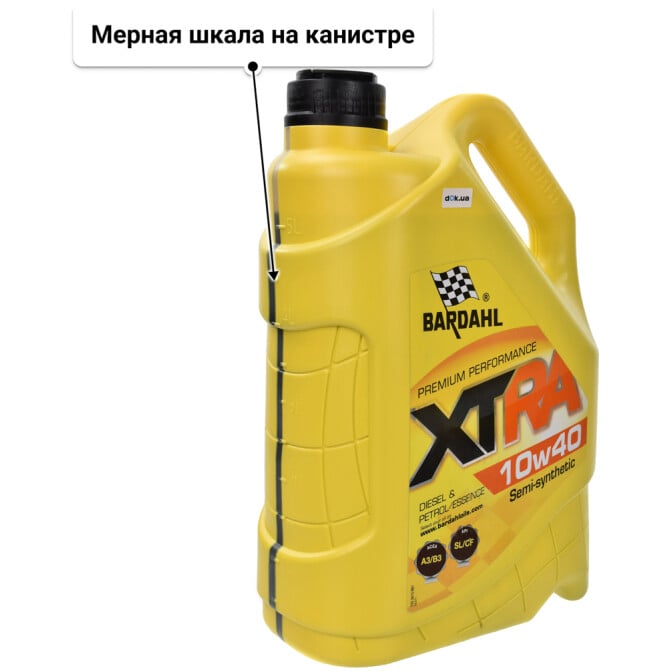 Моторное масло Bardahl XTRA 10W-40 5 л