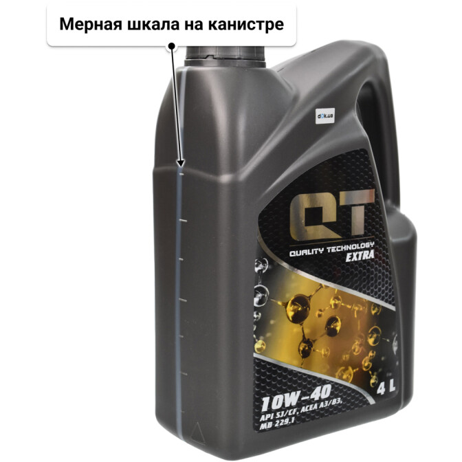 Моторное масло QT Extra 10W-40 4 л