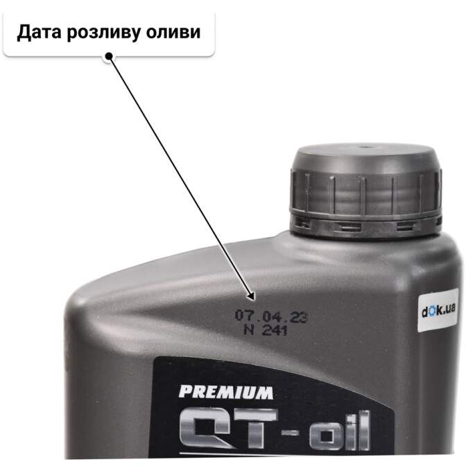 QT Premium 5W-40 моторна олива 1 л