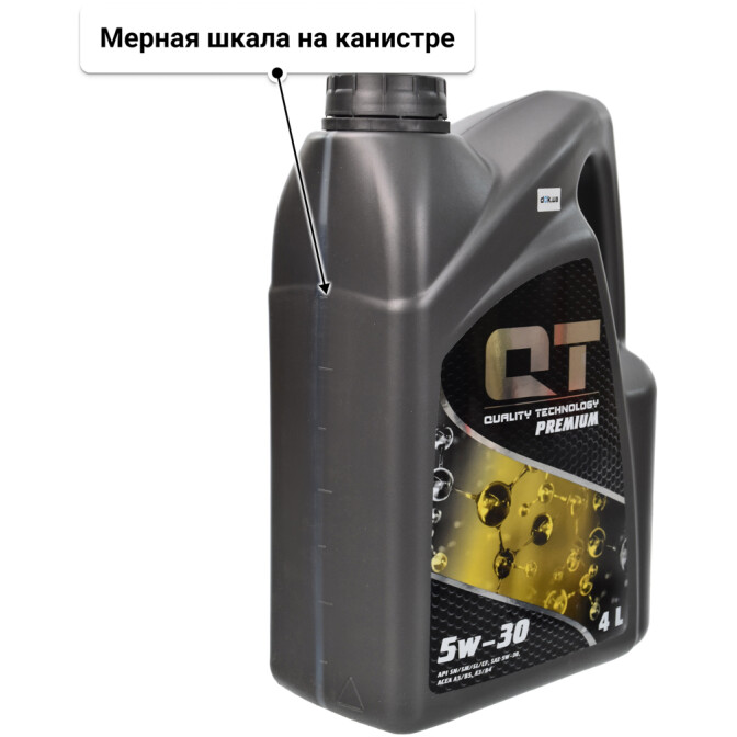 Моторное масло QT Premium 5W-30 4 л