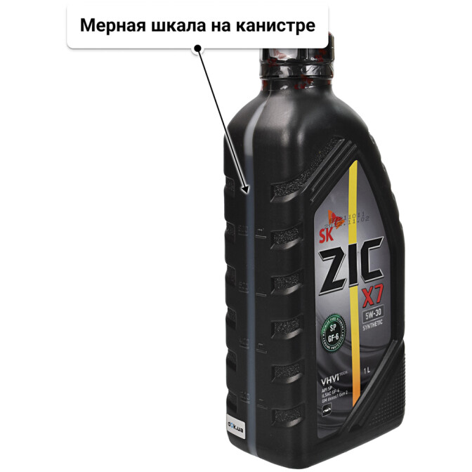 Моторное масло ZIC X7 5W-30 1 л