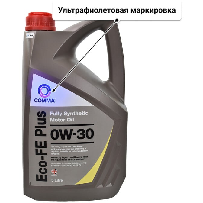 Моторное масло Comma Eco-FE Plus 0W-30 5 л
