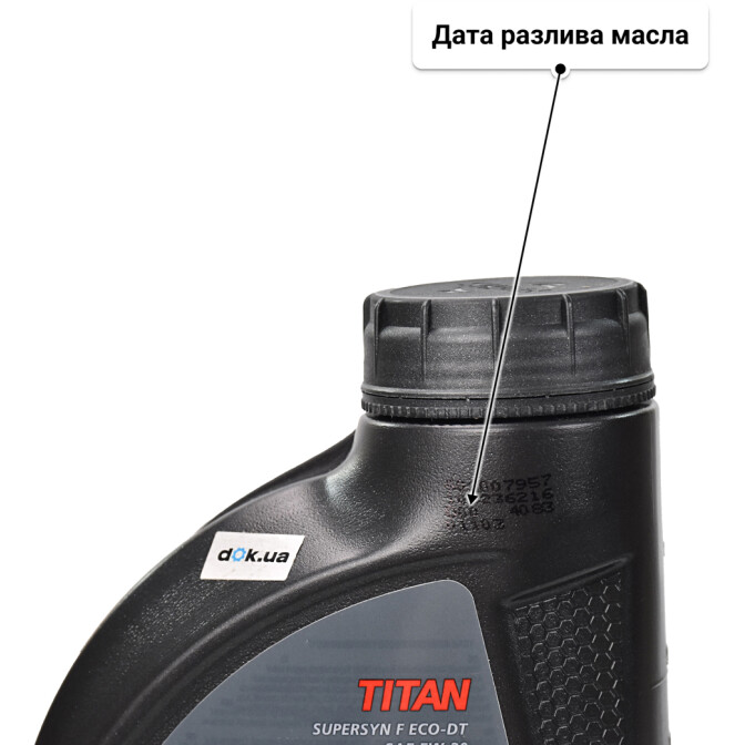 Моторное масло Fuchs Titan Supersyn F-Eco DT 5W-30 для Nissan Cabstar 1 л