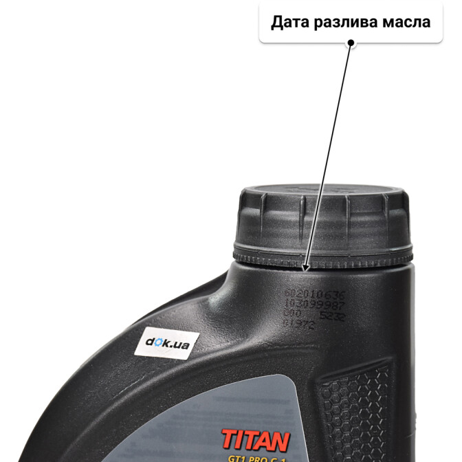 Моторное масло Fuchs Titan GT1 Pro C-1 5W-30 1 л