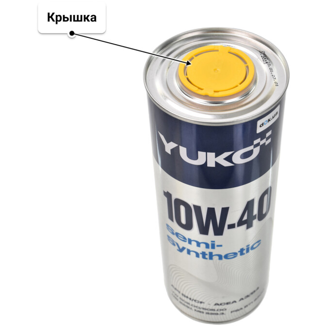 Yuko Semisynthetic 10W-40 (1 л) моторное масло 1 л