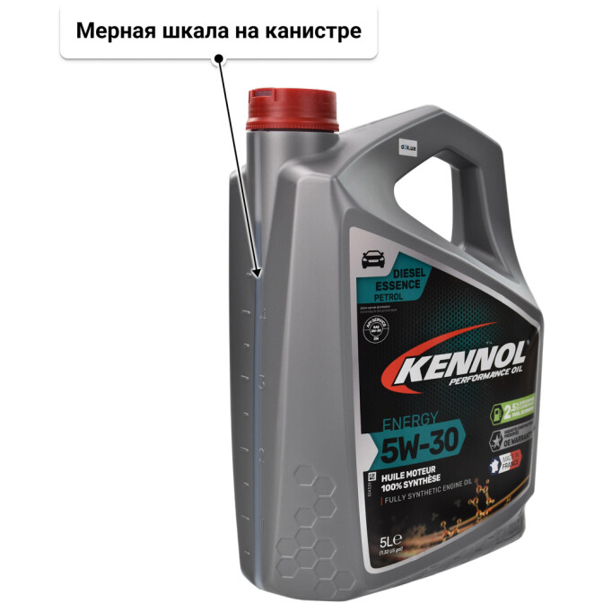 Моторное масло Kennol Ecology C3 5W-30 5 л