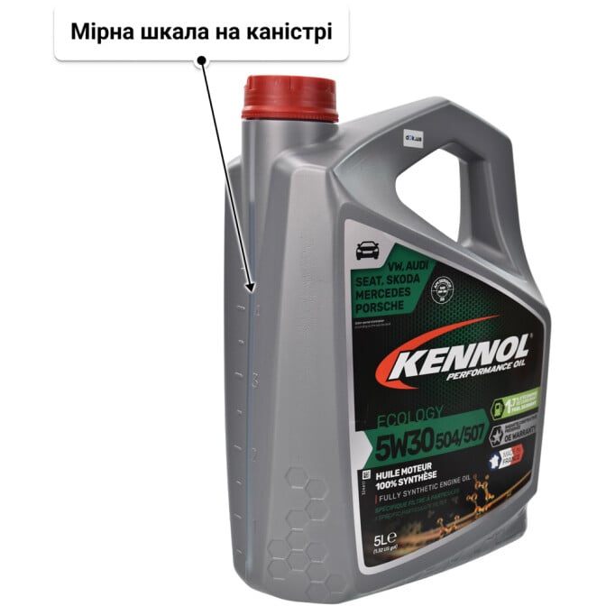 Моторна олива Kennol Ecology 504/507 5W-30 5 л