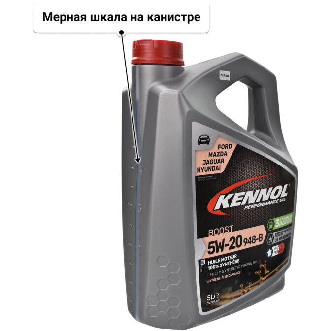 Моторное масло Kennol Boost 948-B 5W-20 5 л