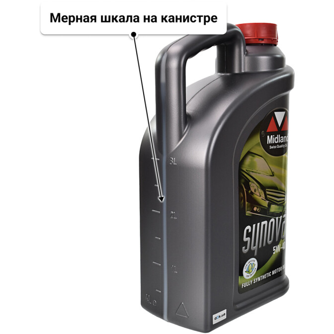 Моторное масло Midland Synova 5W-40 4 л