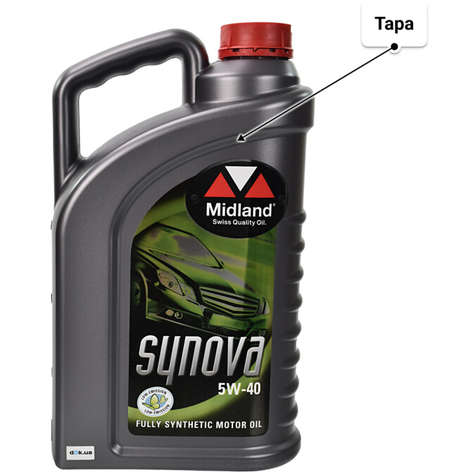 Моторное масло Midland Synova 5W-40 4 л