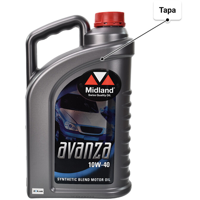 Моторное масло Midland Avanza 10W-40 4 л