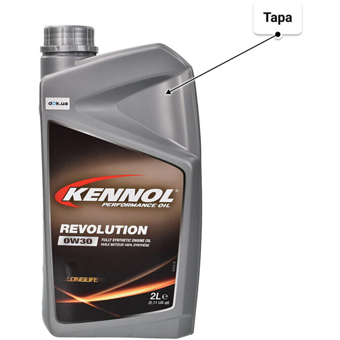 Kennol Revolution 0W-30 моторное масло 2 л